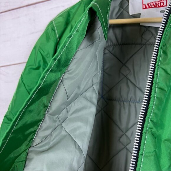 Vintage 1980s Suzuki Motorcycle Biker Montgomery Ward Jacket Medium - Picture 5 of 7